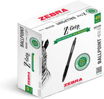 Zebra Pen Z-Grip Recycled Ballpoint Pen, Blue Ink, 1.0mm, 24 Bulk-Pack | Retractable, Smooth Writing, Medium Point, 68% Recycled (GRS Certified; Global Recycled Standards) School & Office (20324) - Image 13