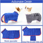 HhiMyOct pet bathrobe belly strap closure mechanism