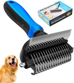 Comparison of pet coat before and after using Peita Pet rake
