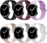 TiMOVO Band Compatible with Samsung Galaxy Watch 9 8 40mm 44mm/Classic 46mm | 6 Pack Galaxy Watch 8 Classic 46mm (2026/2025) Soft Silicone Replacement Sport Strap for Women Men, M/L - Image 14