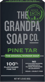 Grandpa's Pine Tar Soap 3-pack box arrangement