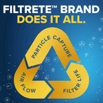 Filtrete MPR 1200 filter side profile dimensions