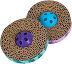 Catstages Grass Patch Hunting Box - Interactive Indoor Cat Toy with Faux Grass & 3 Jingle Balls - Encourages Exercise, Mental Stimulation & Natural Hunting Instincts - Image 11