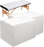 100pcs Massage Table Sheets, Disposable Bed Sheets Soft Non woven Fabric Spa Bed Sheets Breathable For Massage Beauty Salon Eyelash Wax Tattoo Bed Covers, 31" x 71" Pink - Image 10
