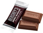 HERSHEY'S chocolate miniatures zero sugar snack bag for diabetic diets
