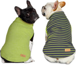 KYEESE 2Pack Dog Sweater Soft Dogs Clothes Warm Pets Clothes Turtleneck Pets Coats Dog Sweaters for Small Dogs Girl Pullover Small Pet Sweaters Stretchy Pet Sweatshirt - Image 12