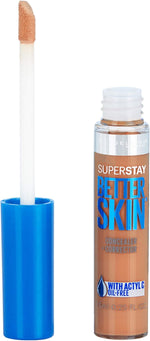 Side view of Maybelline New York Superstay concealer tube