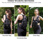 TITECOUGO outdoor sling bag interior storage