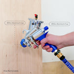 Fuji Spray 9600-G HVLP spray gun side profile highlighting pattern control knob