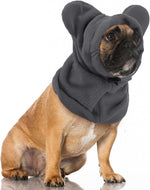 Winter Dog Hats Quiet Ears for Dogs Ear Muffs Pet Neck Warmer Scarf Hoodie Noise Protection Cover Beanie Head Wrap Costume for Pet Dog Cats(Purple,M) - Image 15