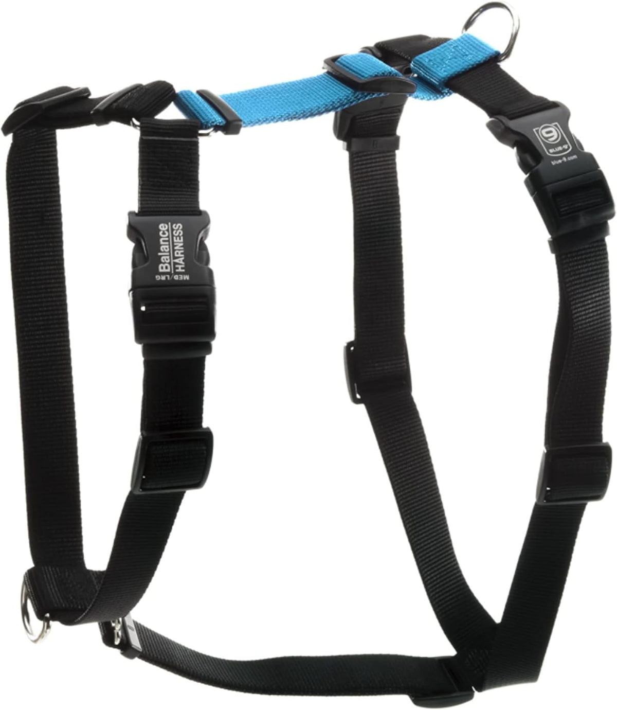 Instructions card included with Blue-9 training harness
