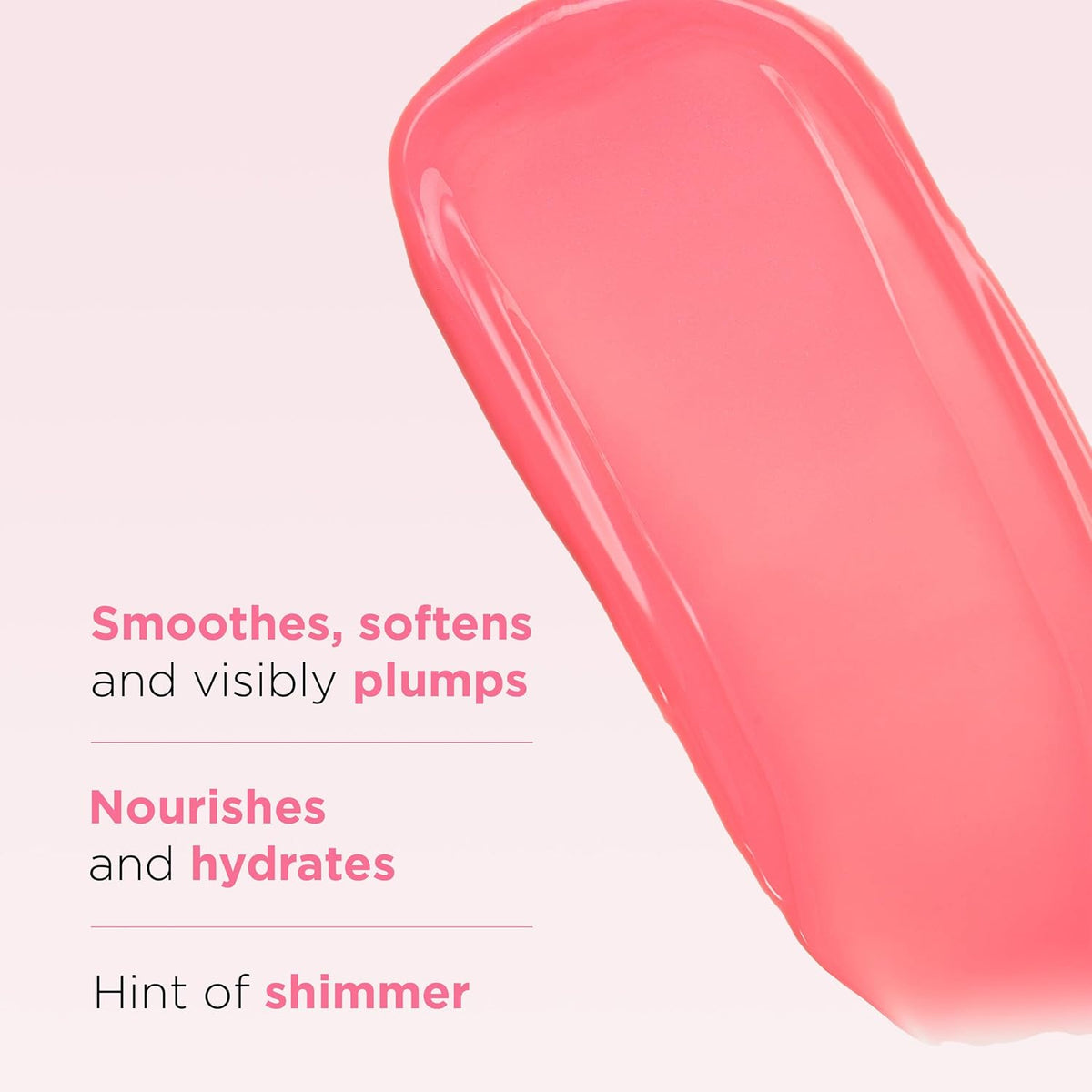 Close-up of the applicator tip and creamy gloss texture