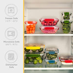 Superio airtight container showing locking lid mechanism