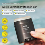 Abib Quick Sunstick showing curved application tip for facial contours
