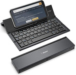Geyes portable foldable wireless bluetooth keyboard front view