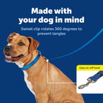 PetSafe royal blue dog walking lead six feet length close up view