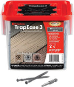 FastenMaster deck screw composite island mist front view hardware