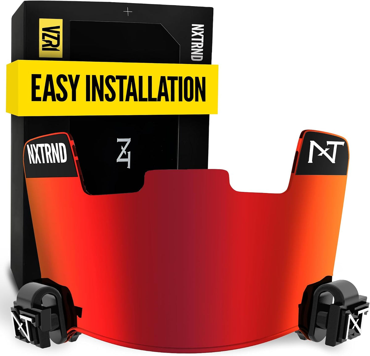 Nxtrnd VZR1 Football Visor, Flat Lens Technology, Fits Adult & Youth Football Helmets - Image 9
