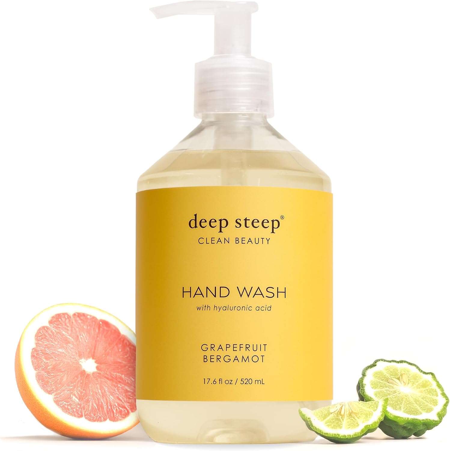 Deep Steep Liquid Hand Wash front view pump bottle design