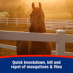 Farnam fly and mosquito control spray for horses application nozzle view