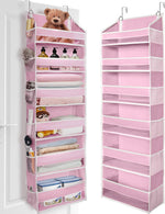 ULG Over The Door Organizer with 6 Large Pockets 12 Side Pockets, 50lbs Weight Capacity Door Hanging Organizer for Bedroom, Bathroom, Pantry, Nursery Storage, Beige - Image 13