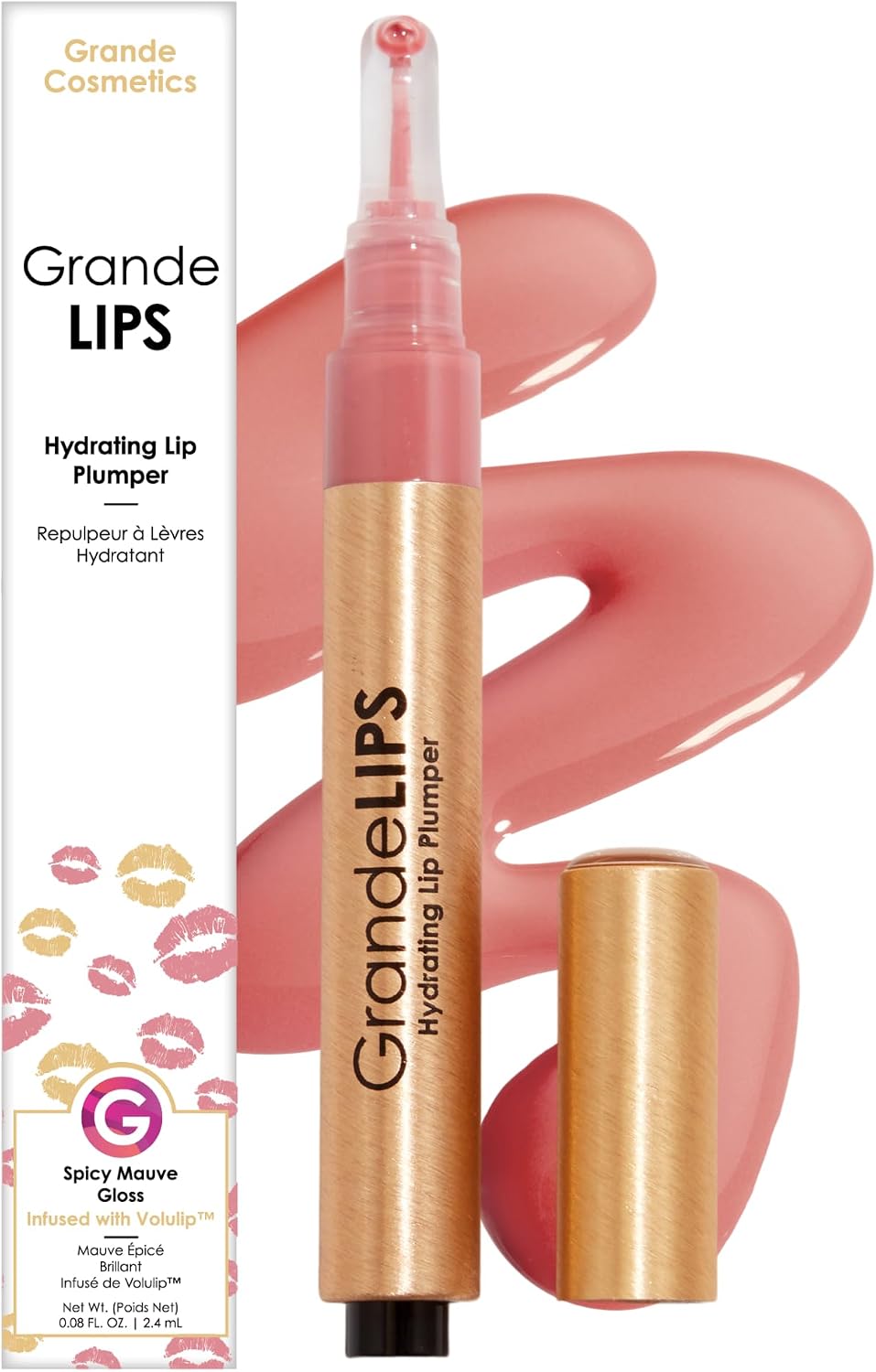 Grande Cosmetics GrandeLIPS hydrating lip plumper front view