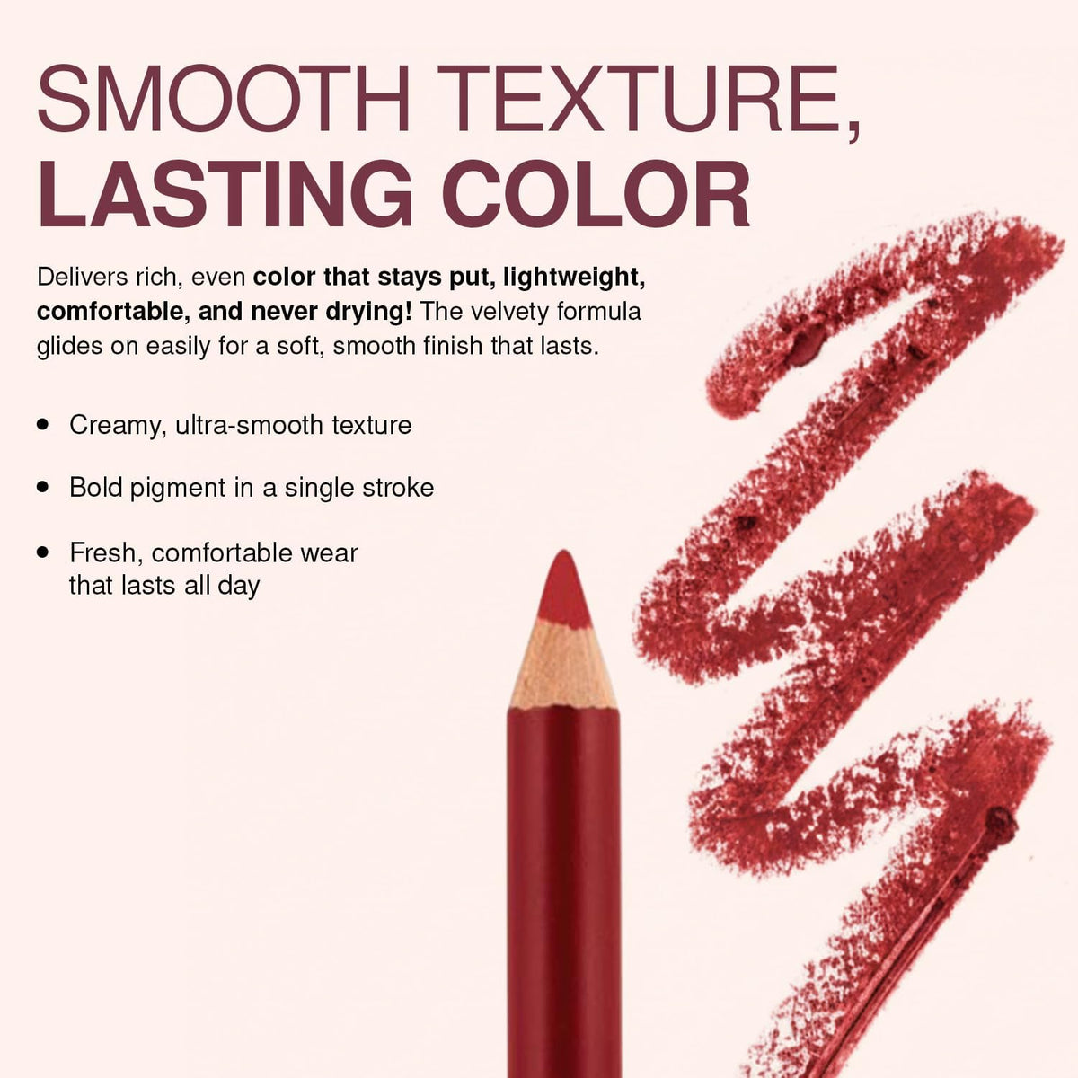 Palladio lip liner in Tickle Me Pink lifestyle shot