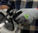 Magid industrial work gloves side profile showing flexible wrist cuff.