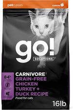 Go! Solutions Carnivore Chicken, Turkey & Duck Dry Cat Food, 3 lb | Grain-Free High Protein Kibble to Fuel Muscles, Supports Digestive & Urinary Tract Health, For Kittens, Adults & Seniors - Image 13