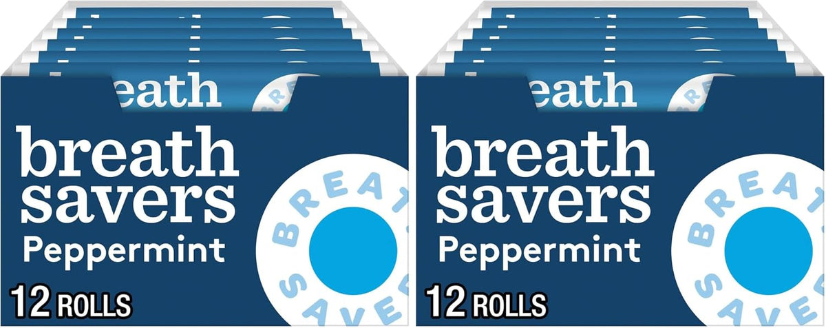 Breath Savers pocket sized breath freshener roll ideal for travel and office use