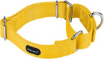 Mikivery Martingale Dog Collar Nylon Adjustable and Safety Training Colourful Comfortable Metal Buckle Pet Collars for Small Medium and Large Dogs(Haze,M) - Image 9