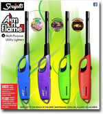 Scripto AIM 'N Flame Multi-Purpose Lighters, Pack of 4 - Image 1