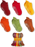 LA ACTIVE Non Slip Grip Ankle Boys and Girls Socks with Non Skid for Babies Toddlers and Kids Back to School 0-10 Years - Image 14