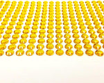 Adhesive crystal diamond stickers on smooth surface