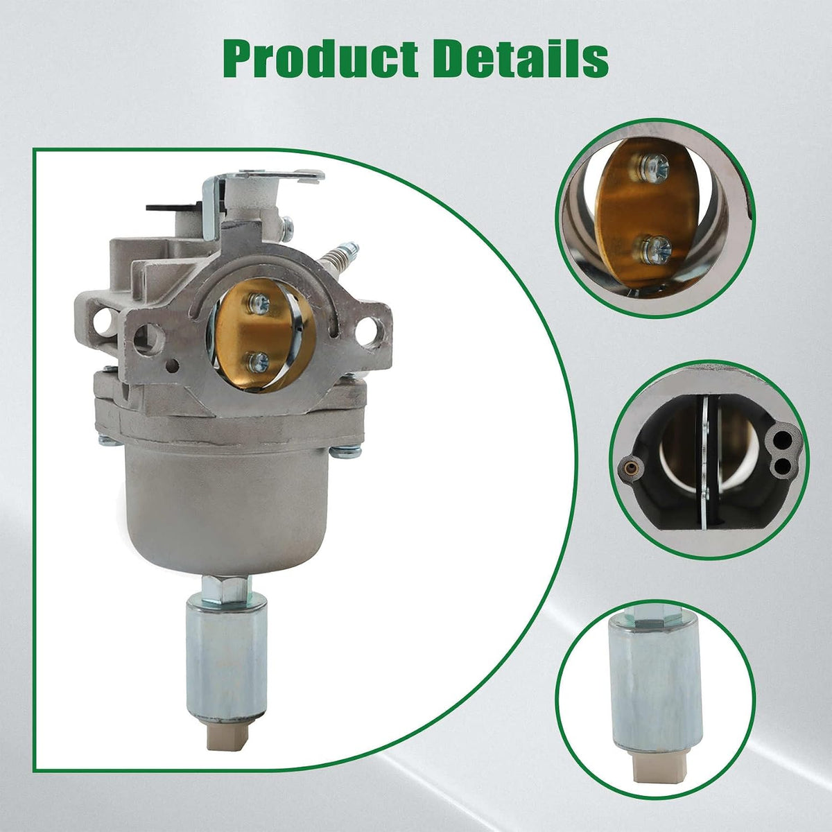 Included air filter and gasket components in package