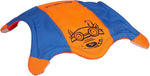 Chuckit orange and blue dog toy packaging view