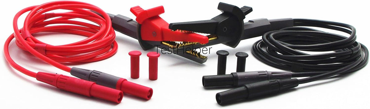 TestHelper TL200 red and black test lead set