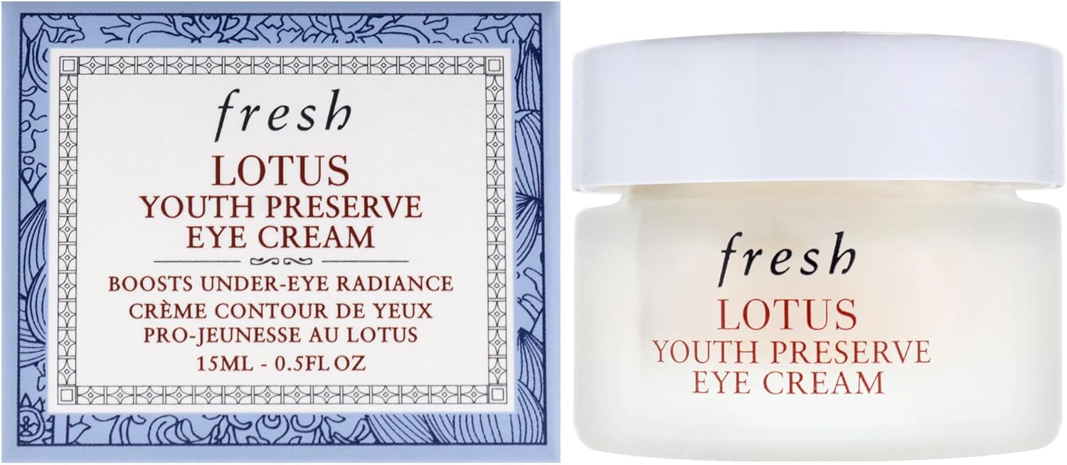 Fresh Lotus Youth Preserve Eye Cream front view jar