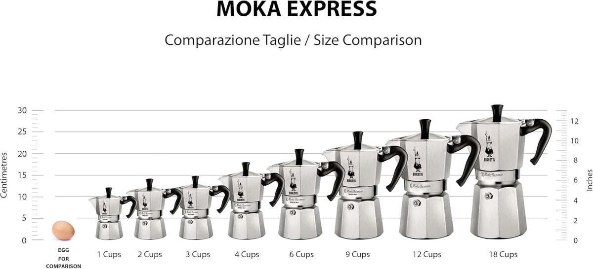 Bialetti Moka Express packaged box view