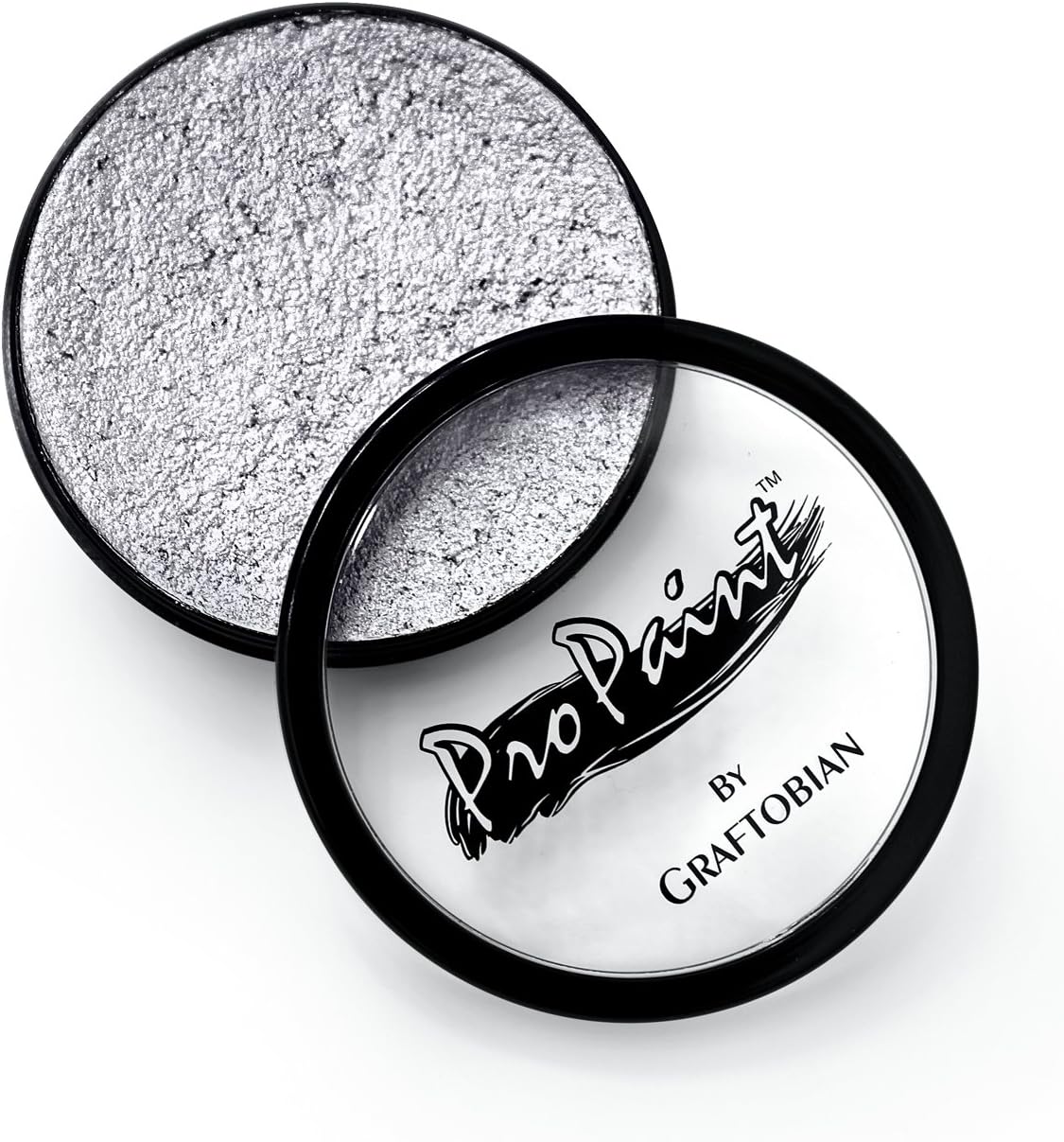 Graftobian Pro Paint Silver Sterling front view container