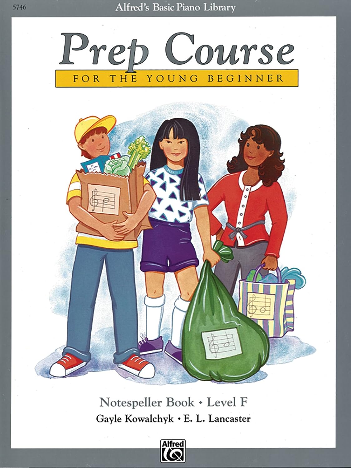 Alfred's Basic Piano Prep Course Notespeller, Bk F: For the Young Beginner (Alfred's Basic Piano Library, Bk F) - Image 1