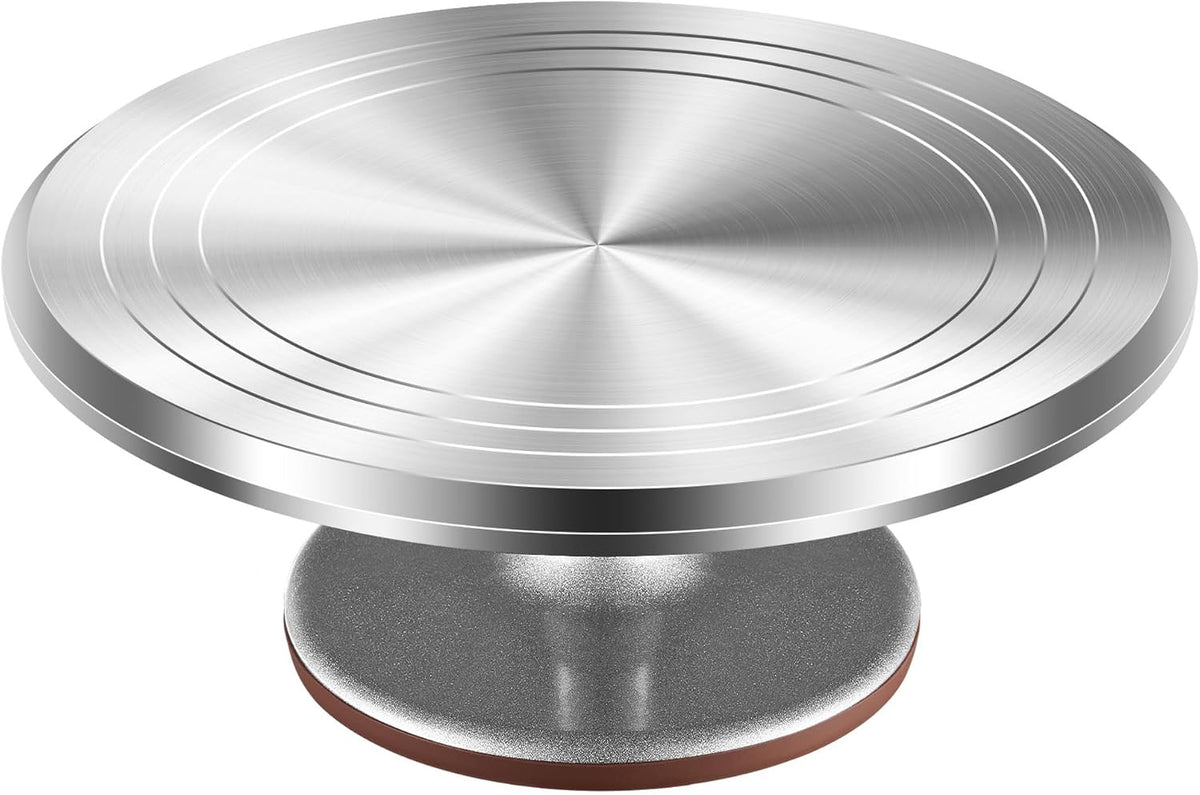 Kootek aluminum cake stand front view