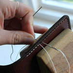 Lineco bookbinding needles retail packaging back