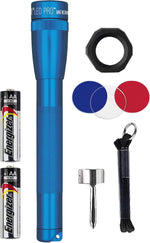 MagLite Mini Pro AA Flashlight showing twist-head focus mechanism