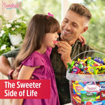 Top view of Sweetside candy assortment for parties