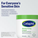 Cetaphil sensitive skin cream ingredient highlights label