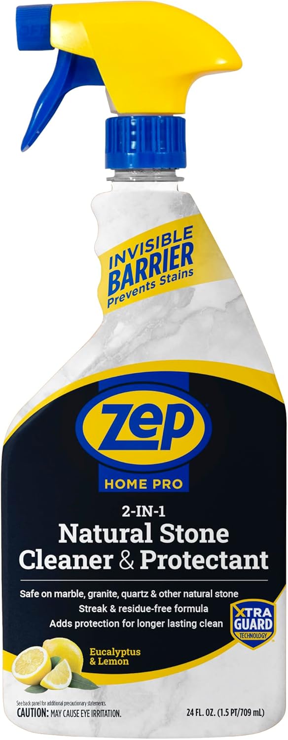 Zep Home Pro 2-in-1 Natural Stone Cleaner & Protectant. 24 Fl. Oz. (Pack of 1) (The New Title) - Image 1