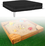 Dustyprote heavy-duty waterproof sandbox cover front view