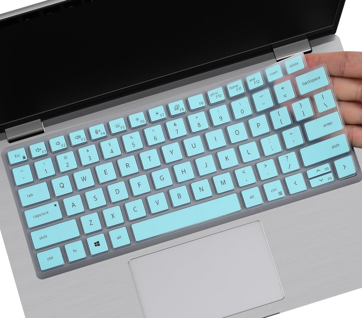 Large Print Keyboard Cover for Dell Latitude 7420 7430 7440 7450 7410 14", Latitude 3440 3450 5450 5440 5420 5430 5431, Latitude 9420 9430 14, Latitude 9510 9520 7520 15" Laptop -Black - Image 13