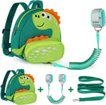 Accmor dinosaur toddler harness backpack front view
